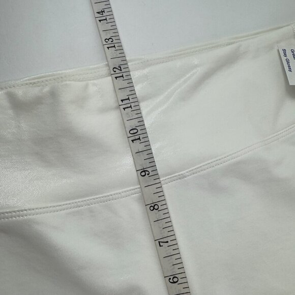 EleVen by Venus Williams NEW Candy Dreams Biker White Foil Women Lrg Activewear - Picture 8 of 10